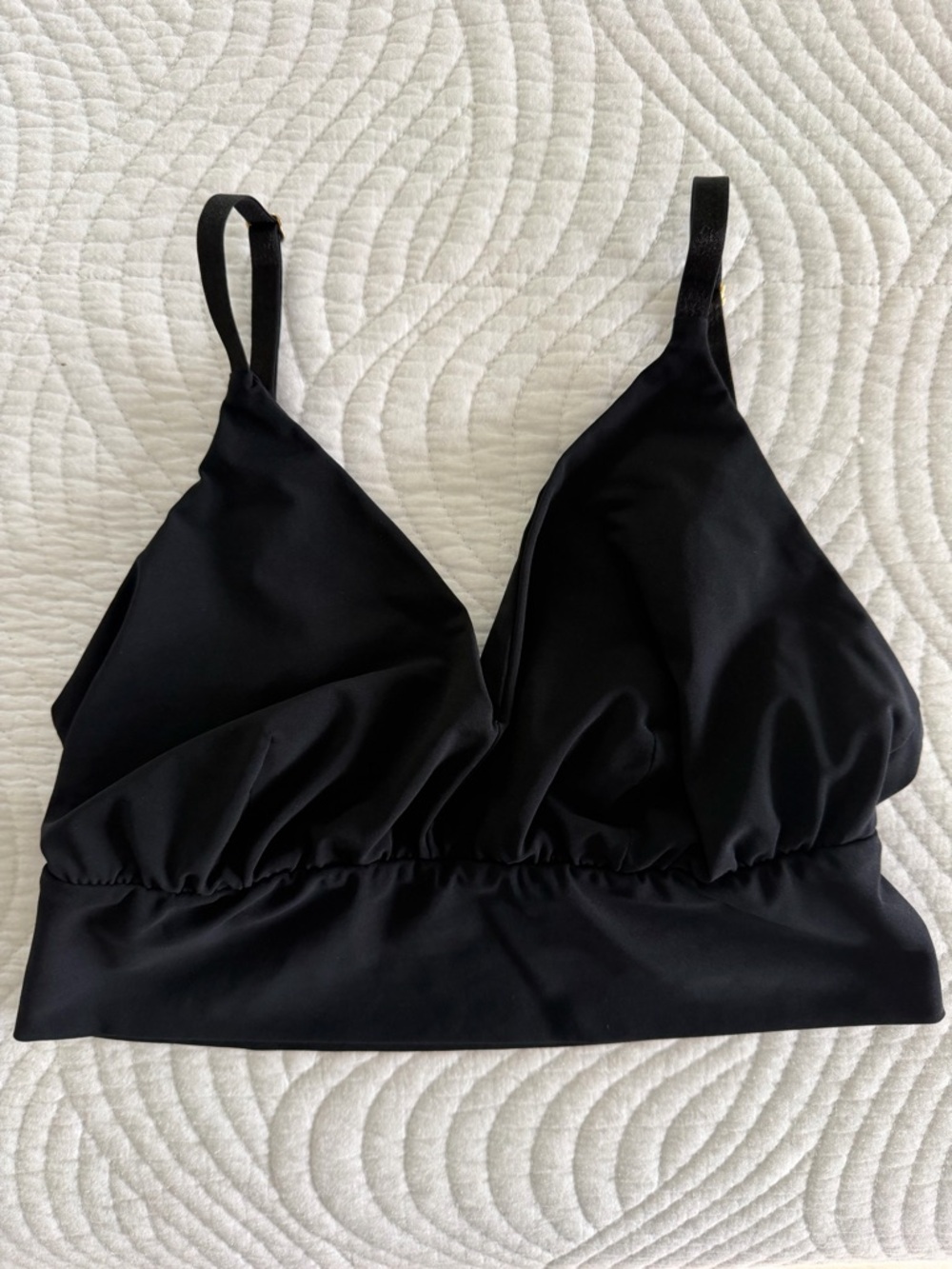 Commando Black Longline Adjustable Bralette
